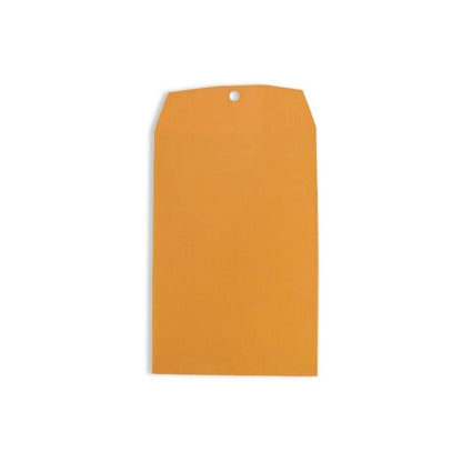 School Smart - 85038 Kraft Envelope with Clasp, 6 x 9 Inches, Pack of 100