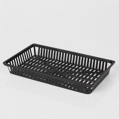 Yardwe 10-Pack Aquarium Planting Baskets Plastic Aquatic Plant Pots with Drainage Holes for Fish Tank Water Grass and Pond Plant Growth
