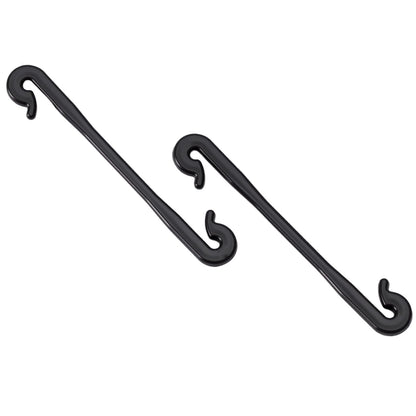 HiSpkNix 300PCS Grape Vine Trellis Clips - Compatible with Raspberry Canes, Kiwi, Grapevines, Plant Support Ties, Garden Training Buckles & Hooks