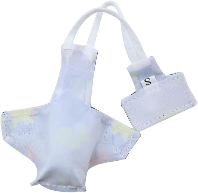 4pcs Bird Diaper Parrot Flight Suit with Waterproof Inner Layer Pigeon Pants Parrot Nappy Reusable Cockatiel Clothes Adjustable for Parakeet Mini Macaw Budgie Canary - color2 XS