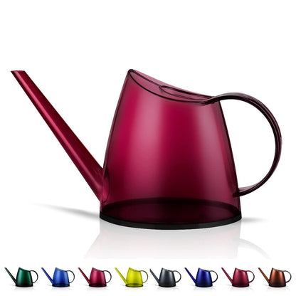 WhaleLife Indoor Watering Can for House Bonsai Plants (1.4L, Red)