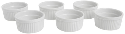 Norpro 4oz/120ml Porcelain Ramekins, Set of 6