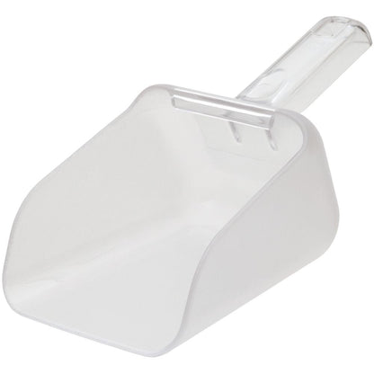 Rubbermaid Commercial Products Clear Bouncer Utility Scoop, 32-Ounce, Clear, Food Service Supplies for Weddings/Ice Bucket/Kitchen/Popcorn