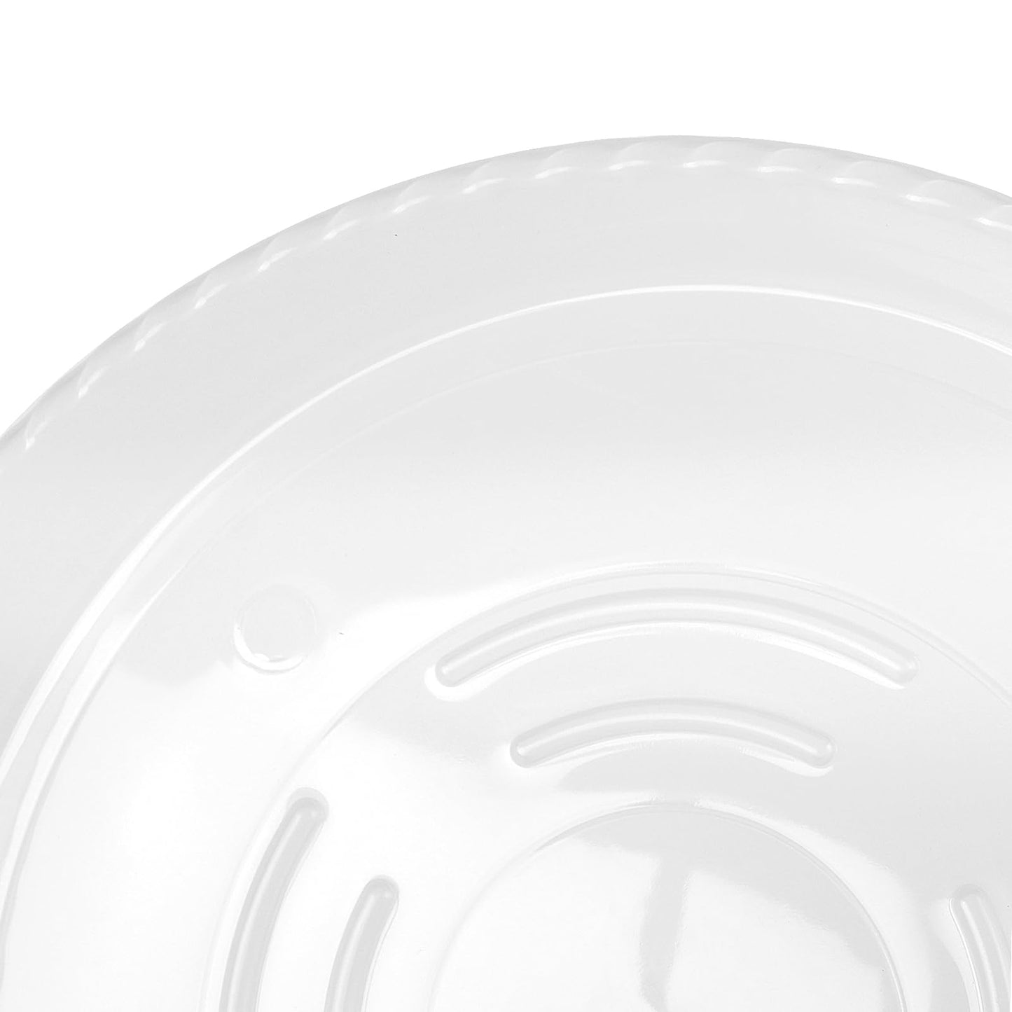 JOIKIT 20 Pack 12 Inch Plant Saucers, Clear Plastic Flower Pot Saucer, Plant Trays Pot Tray for Indoor Outdoor Planters Potted Plants
