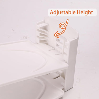 Uni HIMO 12 Pack Shoe Slots Organizer Adjustable Level Shoe Stacker Holder Storage Space Saving Sneakers Display Tray Rack for Closet (White, 12Pack)