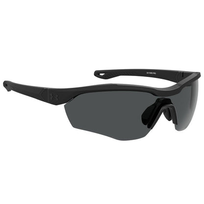 Under ArmourUA Yard Pro Sunglasses, Matte Black Frame w/ Gray Lenses 1381109