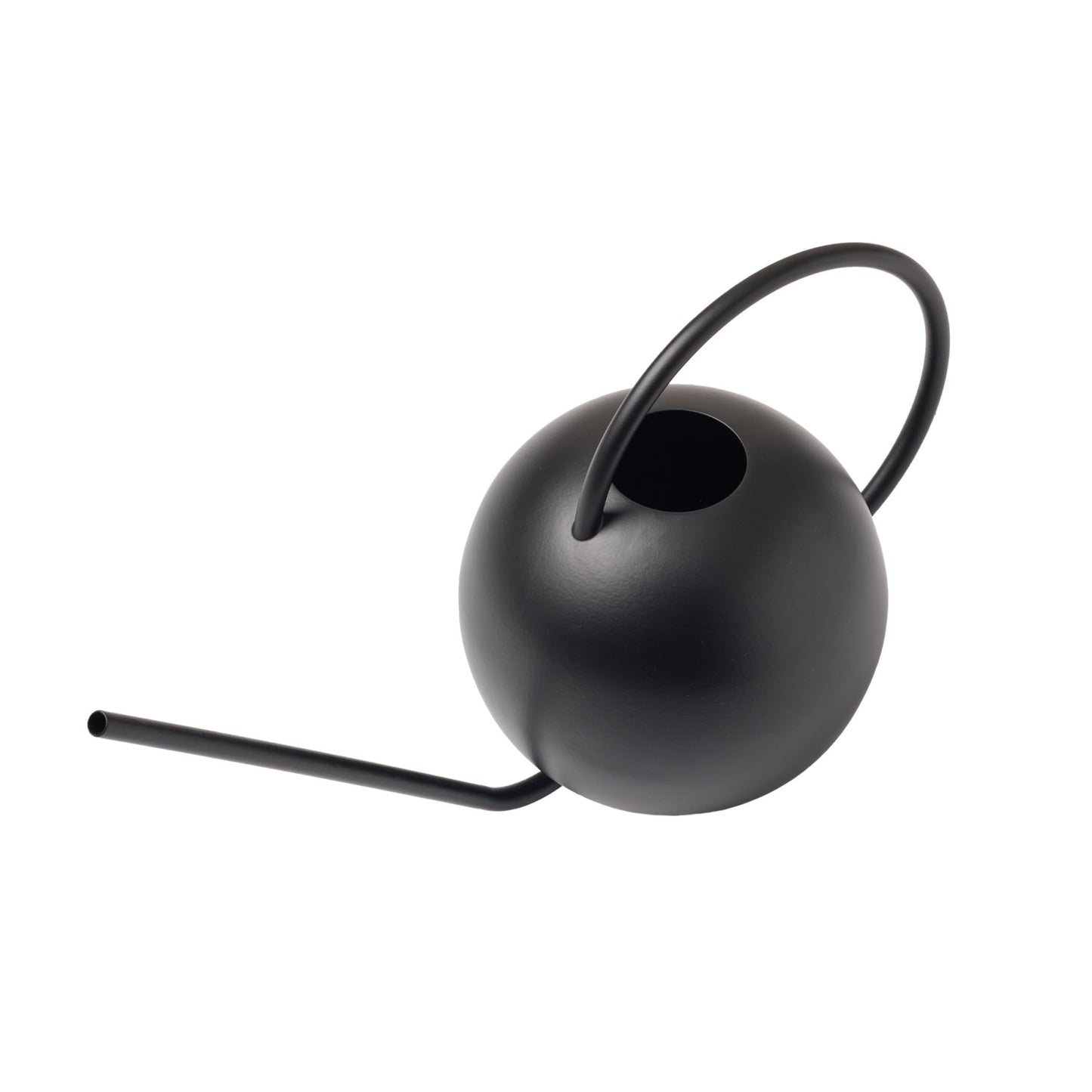 Bloem Fresca 2.5L Watering Can, Black Powder Coated with Novelty Handle and Long Sleek Spout