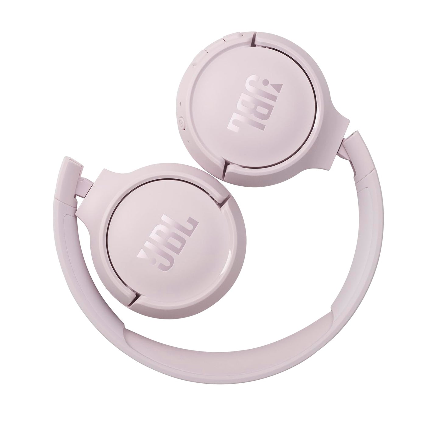 JBL Tune 510BT - Bluetooth headphones with up to 40 hours battery, microphone for call, foldable and comfortable, Android and iOs compatible (Rose)