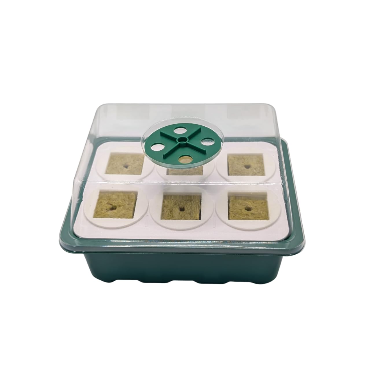Grow Cubes for Hydroponic System/Grow Cubes Compatible with Gardyn (Seed Starter Nursery + w/Rockwool)