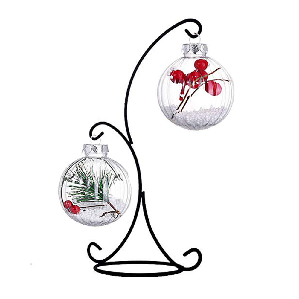 YY YEARCHY Ornament Display Stand Iron Pothook Stand for Hanging Glass Terrarium (Iron Stand)