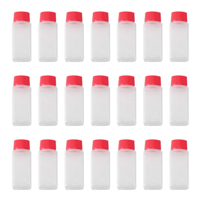 Cabilock Mini Seasoning Container 0.5 Oz Empty Condiment Bottles Food Grade Portable Sauce Dispenser for Kitchen Camping Picnic