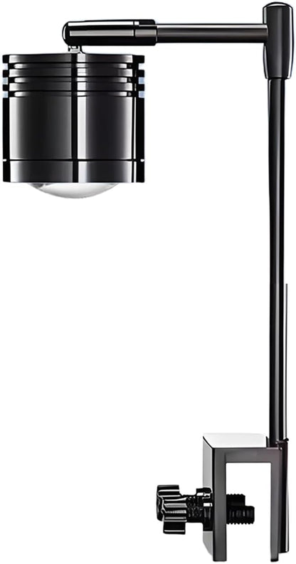 Aquarium LED Light, 5W Clip-on Fish Tank Lamp, 3 Colors, 7.7 Inch Fixed Arm, USB 5V Downlight