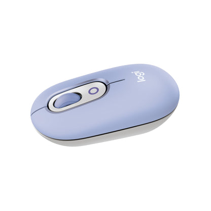 Logitech POP Mouse, Wireless Mouse with Customizable Emojis, SilentTouch Technology, Precision/Speed Scroll, Compact Design, Bluetooth, Multi-Device, OS Compatible - Heartbreaker Rose