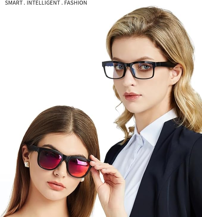 GS01 Smart Bluetooth Sunglasses, Audio Sunglasses With Speaker, UV400 Polarized lens, Open Ear Music, Touch Control