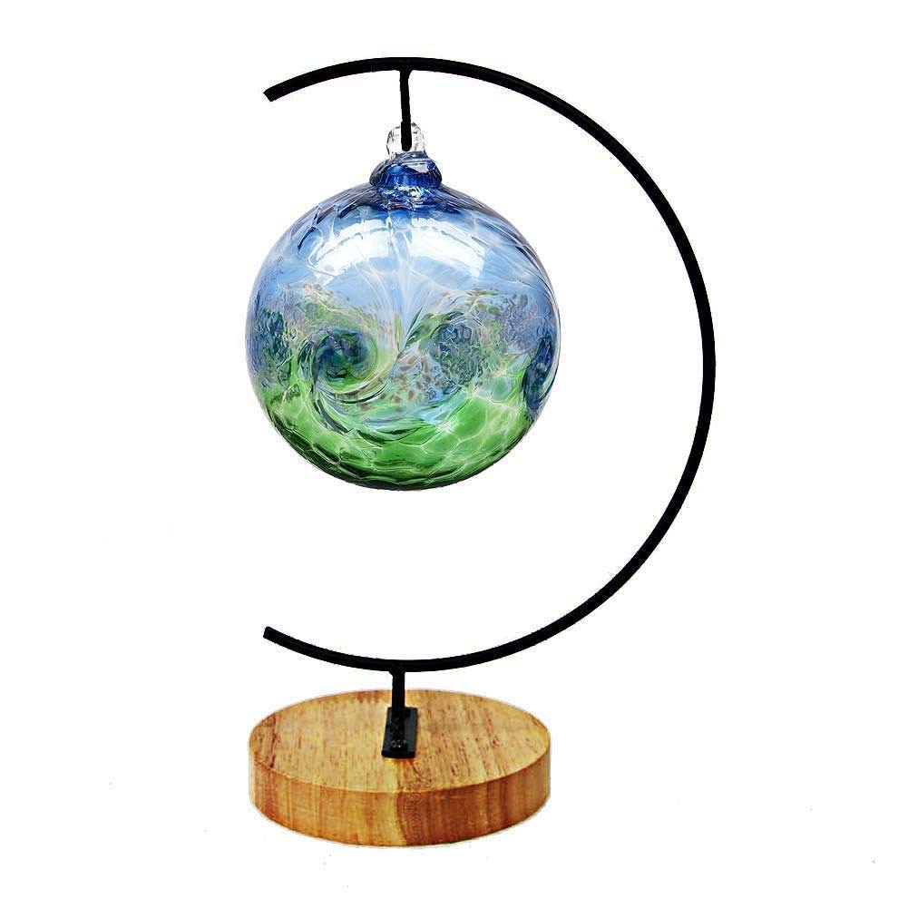 Archi Ornament Display Stand Air Plant Stand Flower Pot Stand Holder Iron Pothook Stand for Hanging Glass Terrarium(2 pcs)