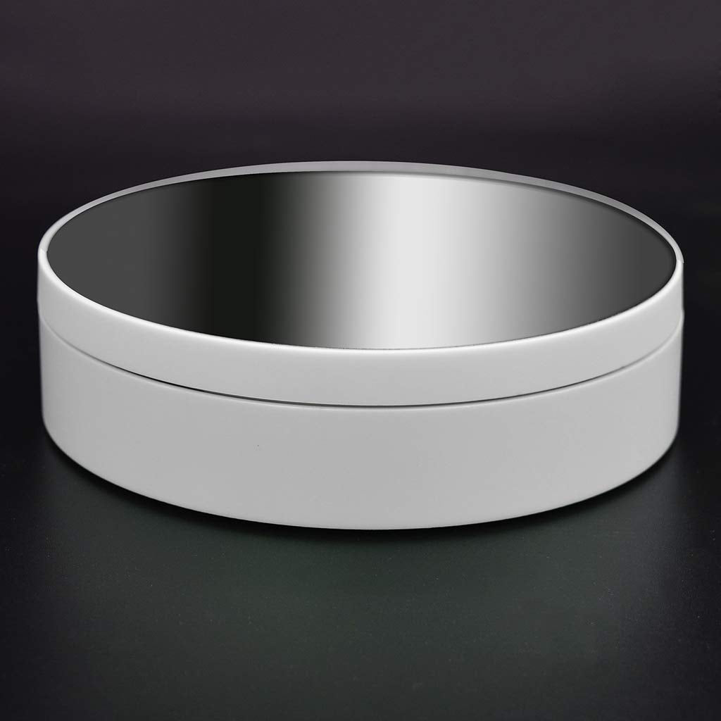 Pjeghbvop 360 Degree Motorized Rotating Display Stand Automatic Platform Adjustable Electric Display Turntable Cake Turntable