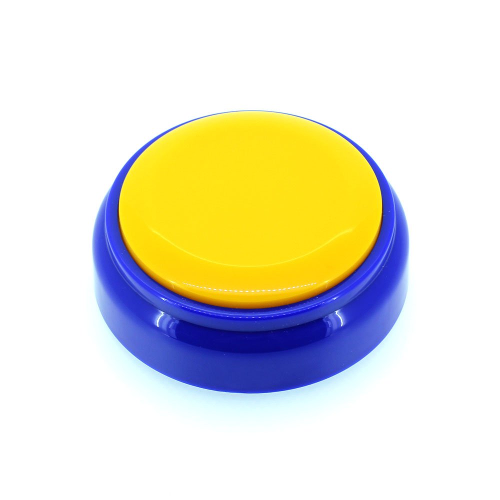 Talking Buttons - Voice Recorder, 30 Sec Recording, Funny Gift for Office & Education
