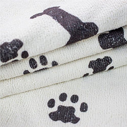 Zwipes 779 Microfiber 5-Pack Small Pet Cloths (Size: 16" x 16"), Soft Terry Drying Cleaning Towels
