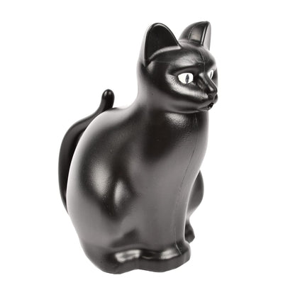 Esschert Design Cat Watering Can, Plastic, Black