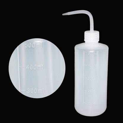 Belinlen 250ml+500ml Plastic Safety Wash Bottle, Plastic Squeeze Bottle Narrow Mouth, 8 Pack (Each Size 4)