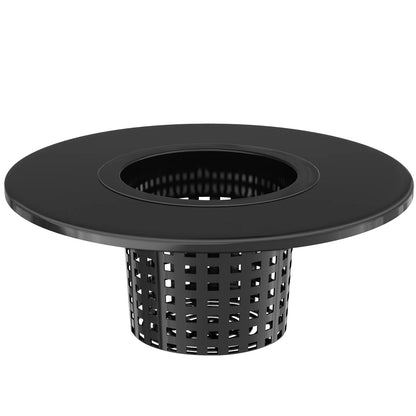 Tectsia Net Pots for Hydroponics 5 Pack, 6 Inch Wide Lip Bucket Basket for Hydroponic Bucket and DWC Bucket System.