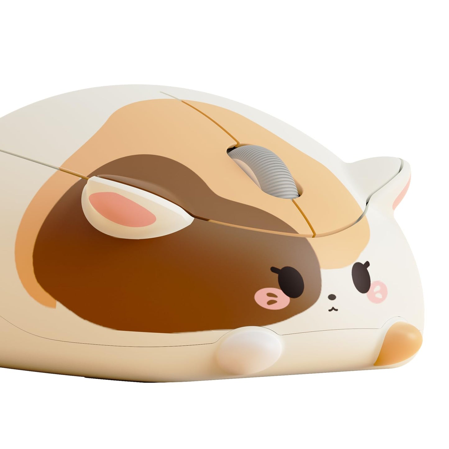 Akko Cat Theme Wireless Gaming Mouse, 2.4G GHz with a USB Receiver, Cute Optical Cordless Cartoon Mice for Computer/Laptop/Desktop/PC, Compatible with Mac/Win (Gray Mimo)