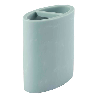 Nicole Miller - Toothbrush Holder, Resin Countertop Accessories, Dorm Room Essentials (Kendall Collection, Oasis)