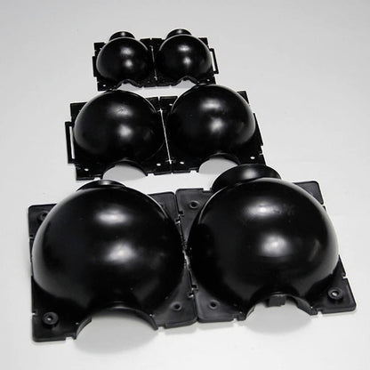 Weicoca 5Pcs Black Plant Rooting Device -Air Layering Pods - High-Pressure Propagation Ball Rooter Box for Garden -Reusable Plant Rooting Device Plant Rooting Grow Box