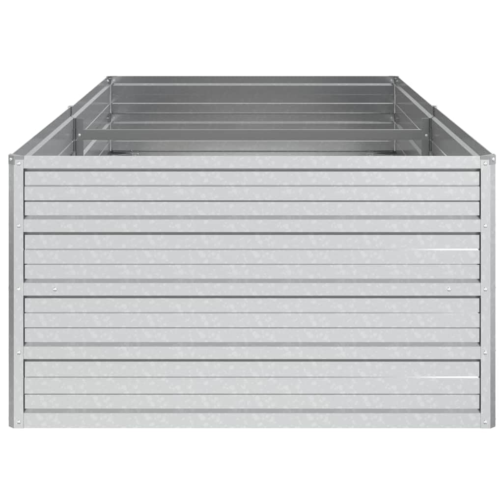Garden Raised Bed Silver Galvanized Steel Large Garden Raised Bed, Gardening, Pots & Planters, 316884