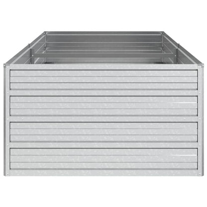 Garden Raised Bed Silver Galvanized Steel Large Garden Raised Bed, Gardening, Pots & Planters, 316884
