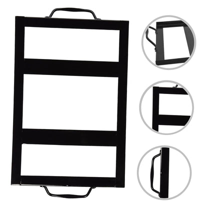 CAXUSD Salt Plate Tray Holder Rust-Free Salt Block Cooking Accessories Grilling Block Holder
