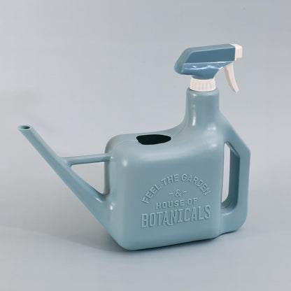 PETAL & FLOW Spray Sprinkler 2-in-1 Watering Can & Plant Mister Spray Bottle for Indoor & Outdoor Plants, 0.4 Gal (1.6L)(Blue)