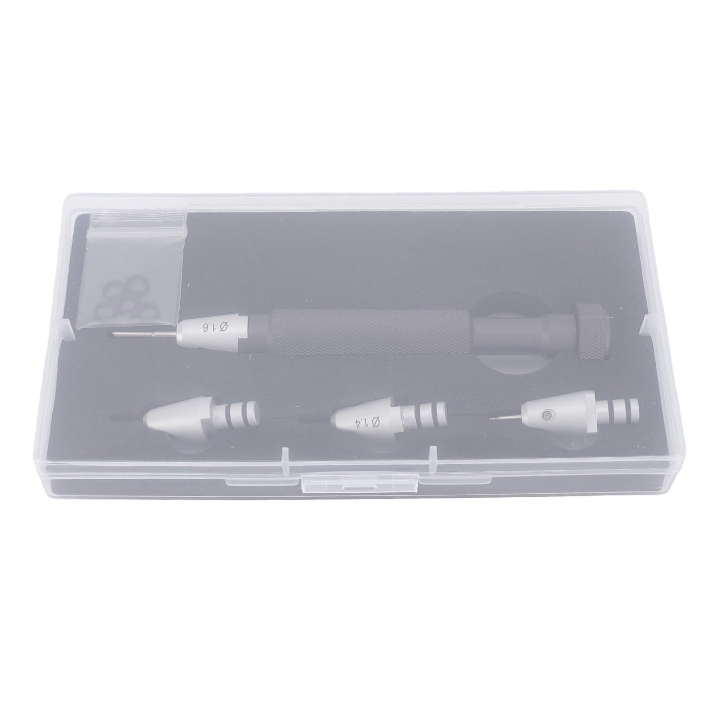 Aramox Jewelers Screwdrivers Set, 1.2 to 1.8mm Bits Watch Repair T Handle Non Slip Grip for Watchmaker Jewelry Crafting
