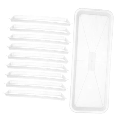 BESPORTBLE 10pcs Plant Drainage Trays Flower Pot Saucers Water Catching Trays for Indoor Plants