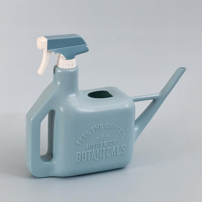 PETAL & FLOW Spray Sprinkler 2-in-1 Watering Can & Plant Mister Spray Bottle for Indoor & Outdoor Plants, 0.4 Gal (1.6L)(Blue)