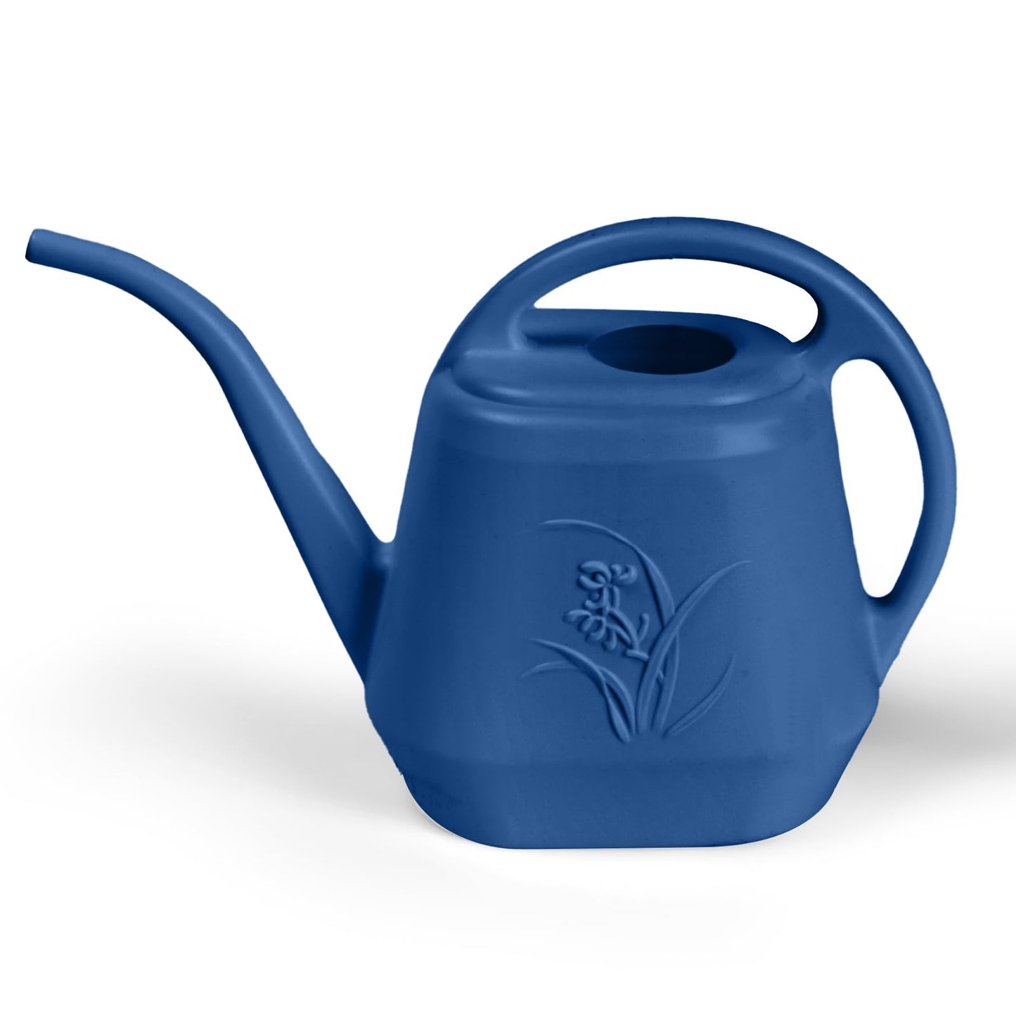 ZXJ Plant Watering Can - for Indoor and Outdoor Home Garden Plants - with Long Spout - Blue - 1/2 Gallon