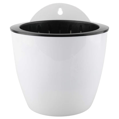 Homend 7 Pack Self Watering Hanging Planters, L Size, Suitable for Indoor or Outdoor Use, Durable and Great for Gifting
