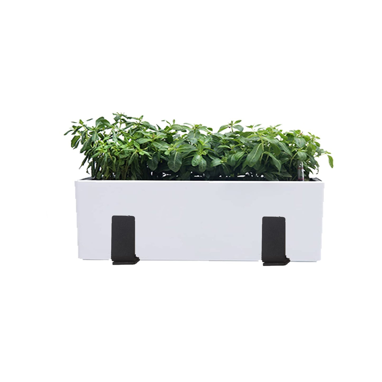 TINGYU Adjustable Planter Box Bracket,Flower Window Box Bracket,Planter Shelving with Adjustable Size The Width of The Bottom of The Planter Box