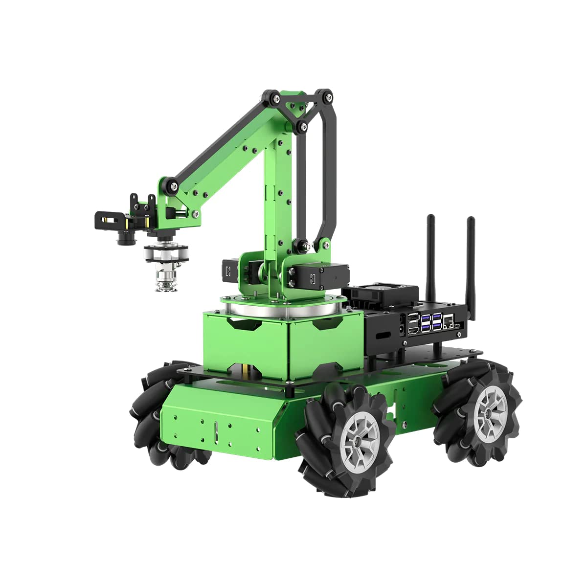 HIWONDER JetMax Pro AI Vision Robot Am Jetson Nano Robot Mecanum Wheel Kit ROS Open Source with Detailed tutorials and Source Codes