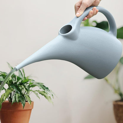 TTAOE GN Plastic Watering Can for Plant Garden - 1/2 Gallon - Grey
