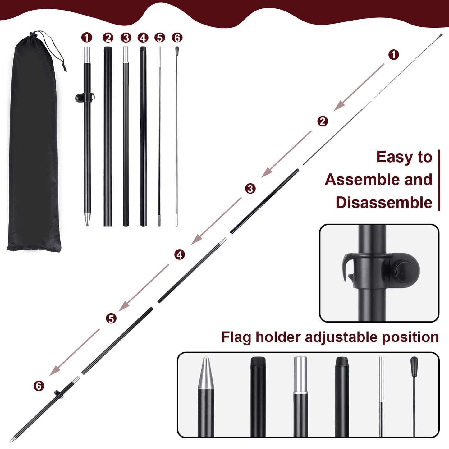 Buryeah 2 Sets Fall Pumpkin Feather Flags with Poles 7ft Thanksgiving Swoop Flags with Portable Bag Festival Signs Banner for Outdoor Halloween Holidays Decorations Businesses Advertising Outside