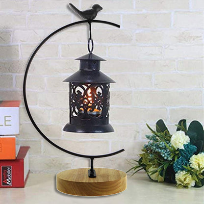 CXLE Ornament Display Stand, Ornament Stand Holder Iron Pothook Stand for Hanging Glass Globe Air Plant Terrarium, Witch Ball, Christmas Ornament and Home Wedding Decoration