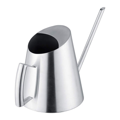 XHTLLO 1500ml Stainless Steel Wateannulus Can Brushed Garden Planting Indoor Outdoor