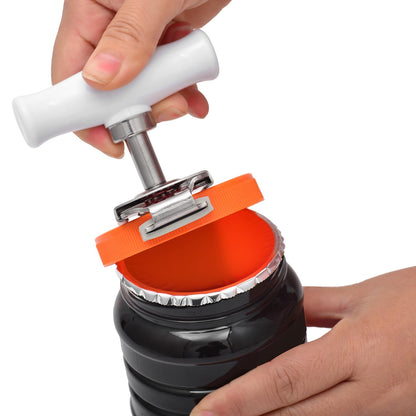 Kichwit Jar Opener for Weak Hands, Jar Bottle Opener for Seniors with Arthritis, Bottle Opener Keychain Included