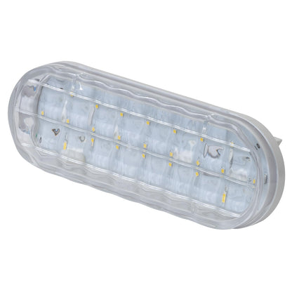 Grote Super Nova Oval LED Backup Light, Vertical Grommet Mount, Model 62591, White, Standard Size