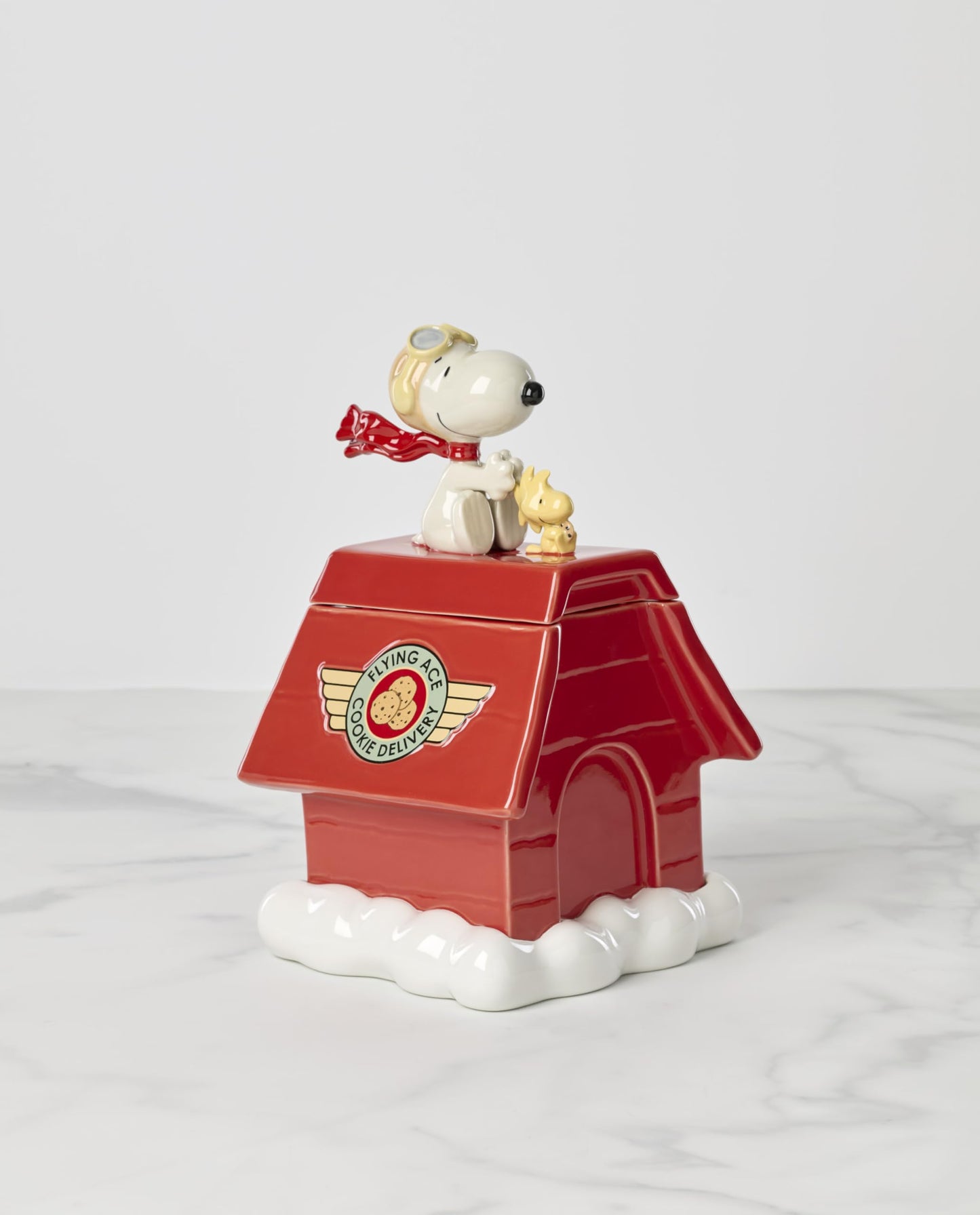 Lenox 897577 Chef Snoopy Figural Cookie Jar