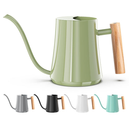 Watering Can Indoor Plants 35oz Sage Green Water Can Indoor Metal Small Water Can Pot with Long Spout for House Bonsai Plants Garden Flower Decorative