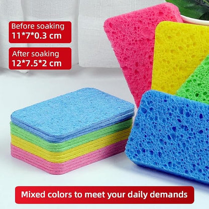 36 - Pack Non-Scratch Scrub Sponges - Sponges for Dishes and Washing Dishes, Cleaning Sponges for Kitchen Home and More（Green）