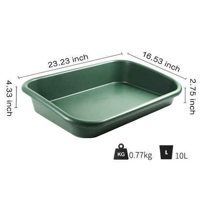 Luwint Garden Tidy Potting Tray, Plant Reportting Tray for Indoor Transplanting Gardening Planting Accessories Large Succulent Table