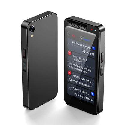 Language Translator Device No WiFi Needed, Two-Way Real Time Translator Device Upgraded ChatGPT, 150+ Languages Instant Translator, Offline&Text&Photo&Voice Translation for Travel Business Learning